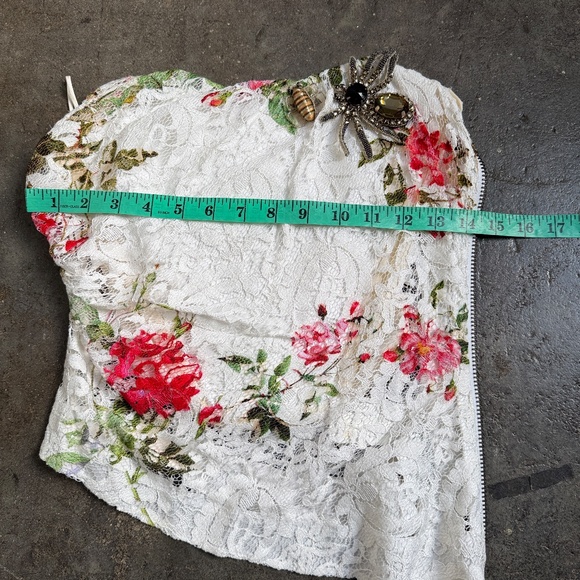 Vivienne Westwood Red Label INSANE S/S 2016 Lotus Flower Lace Corset - Picture 11 of 16